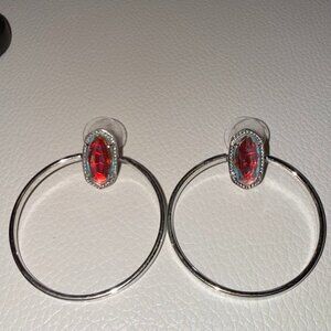 Kendra Scott Dichroic Glass Hoops